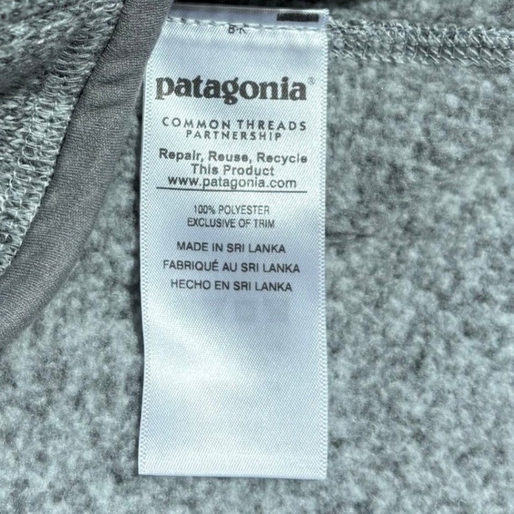 Patagonia Better Sweater Fleece Vest Womens Gray Fleece Large - Picture 5 of 7